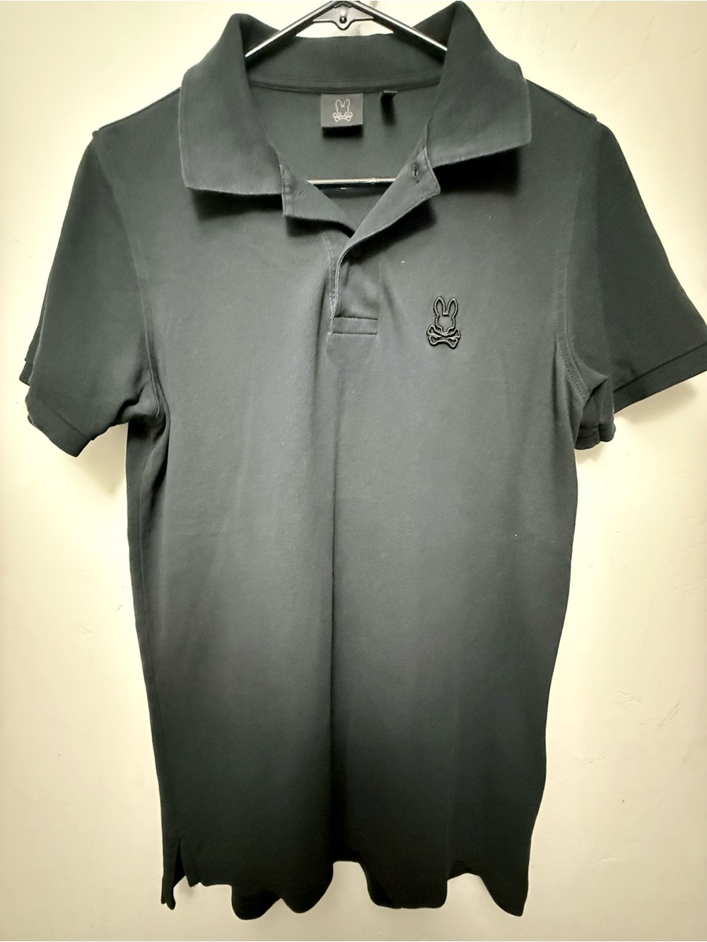 Psycho Bunny Women’s Black Embroidered Logo Polo